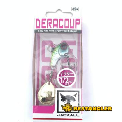 Jackall Deracoup 28 mm 1/2 oz 14 g HL Chart Back Tiger