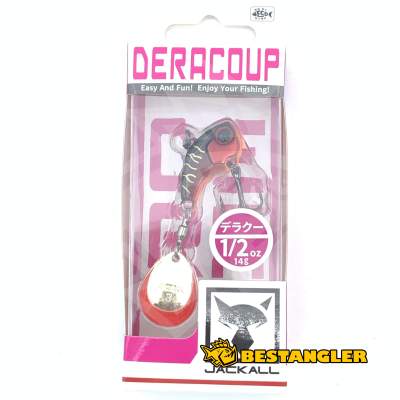 Jackall Deracoup 28 mm 1/2 oz 14 g HL Red Tiger
