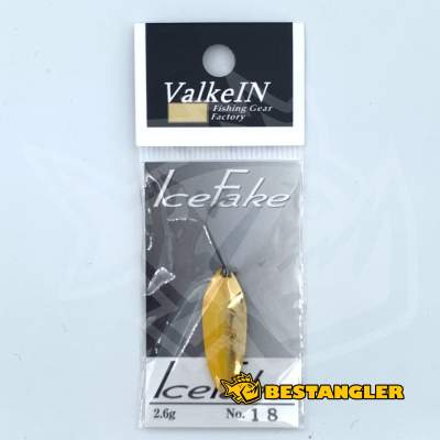 ValkeIN Ice Fake 2.6g No.18 Yellow / Gold
