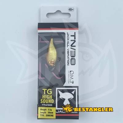 Jackall TN38 Silver Powder Gold & Black