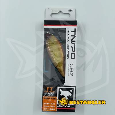 Jackall TN70 Full Tungsten Double Clutch Gold & Black - 126778