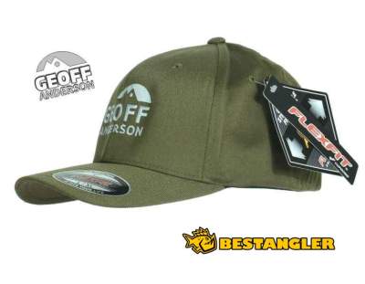 Geoff Anderson kšiltovka Flexfit Olive - Geoff Anderson kšiltovka Flexfit Olive zelená L / XL