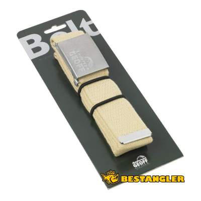 Geoff Anderson opasek Webbing belt™ Sand - 259 1305