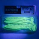 Keitech Easy Shiner 4.5" Lightning Chartreuse - CT#41 - UV