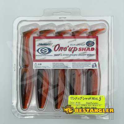 Sawamura One Up Shad 5" #120 Ripe Pumpkin