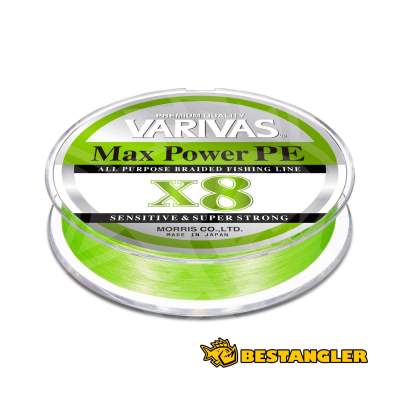 Varivas Max Power PE X8 Lime Green 150 m