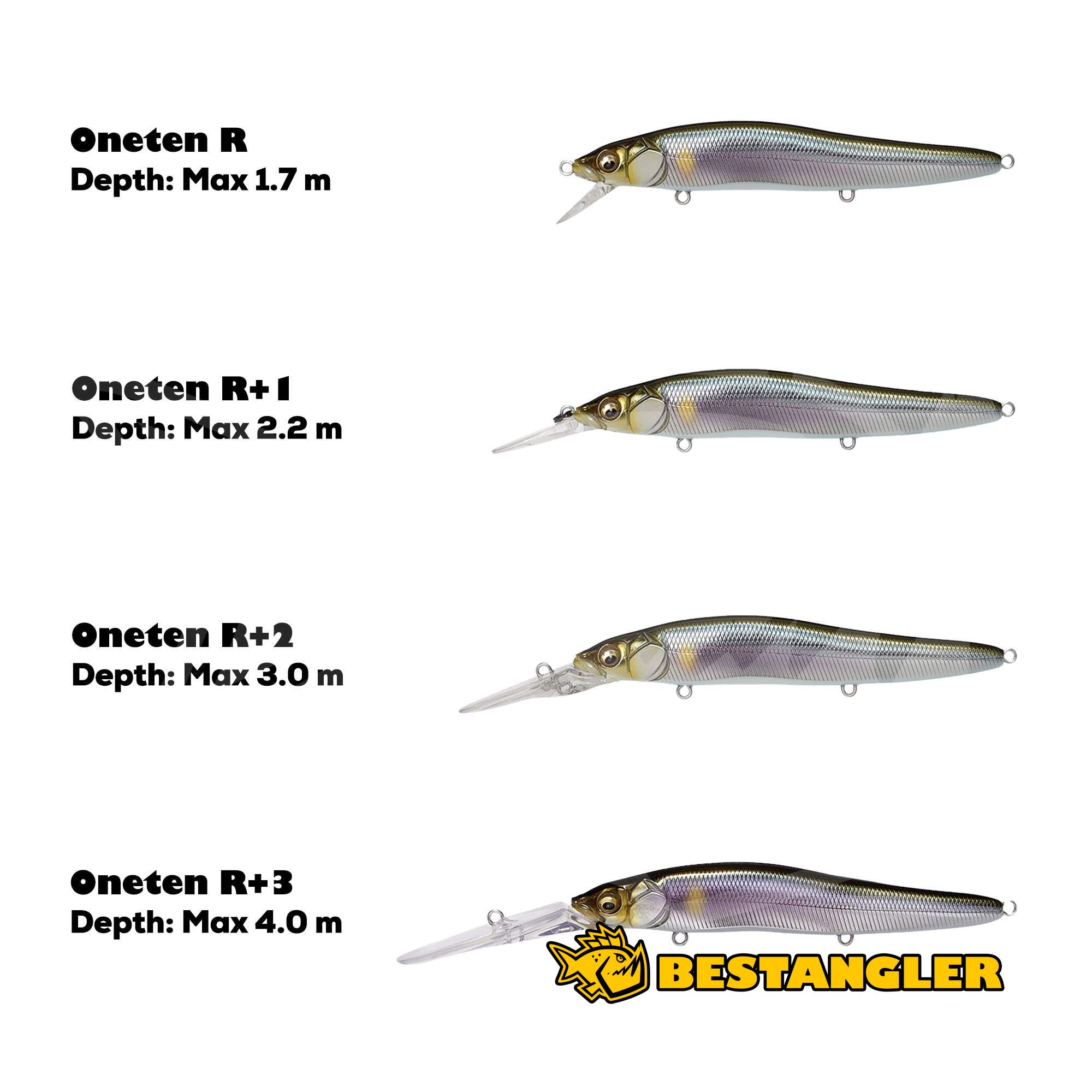 Megabass Vision ONETEN R+1 KOHOKU REACTION | BESTANGLER.com