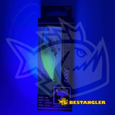 Jackall Soul Flat 58SF SK Dark Thunder Clear Bait - 5503 - UV