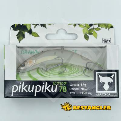 Jackall PikuPiku 78 Dead White - 0095