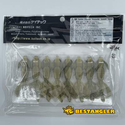 Keitech Crazy Flapper 2.8" Watermelon PP. / Yellow - #447