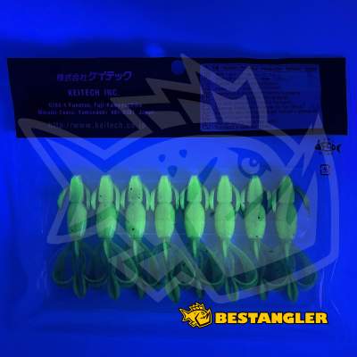 Keitech Crazy Flapper 2.8" Watermelon PP. / Yellow - #447 - UV