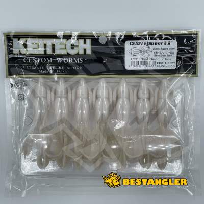 Keitech Crazy Flapper 3.6" Sight Flash - #422