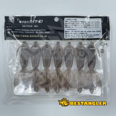 Keitech Crazy Flapper 3.6" Blue Back Cinnamon - #434