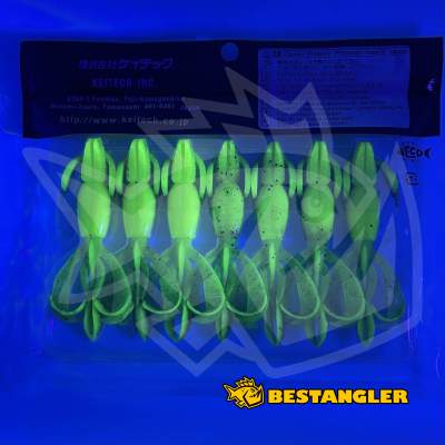 Keitech Crazy Flapper 3.6" Watermelon PP. / Yellow - #447