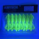 Keitech Crazy Flapper 3.6" Lime / Chartreuse - #424 - UV