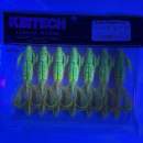 Keitech Crazy Flapper 3.6" Fire Tiger - #449 - UV