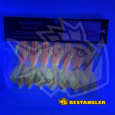 Keitech Crazy Flapper 3.6" Fire Tiger - #449 - UV