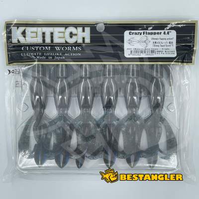 Keitech Crazy Flapper 4.4" Okeechobee Craw - #402