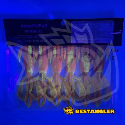 Keitech Crazy Flapper 4.4" Motoroil / Orange - CT#15 - UV