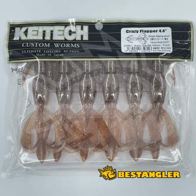 Keitech Crazy Flapper 4.4" Golden Goby - BA#06