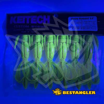 Keitech Crazy Flapper 4.4" Golden Goby - BA#06 - UV