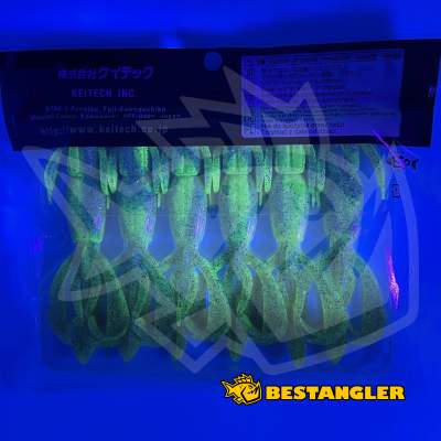 Keitech Crazy Flapper 4.4" Golden Goby - BA#06 - UV