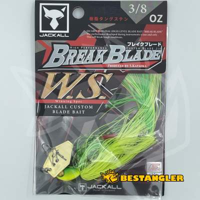 Jackall Break Blade W.S. 3/8 oz 10 g Lime - 111675