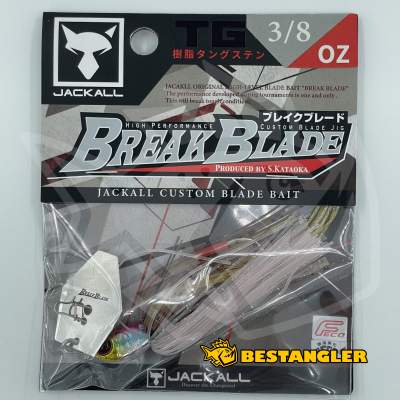 Jackall Break Blade 3/8 oz 10 g HL Lame Clear Pink - 153989