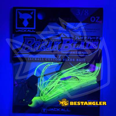 Jackall Break Blade 3/8 oz 10 g Sexy Chartreuse - 089813 - UV