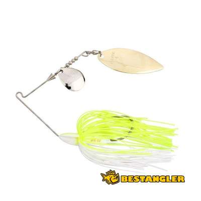 Keitech Tee-Bone Spinnerbait TW 3/8 oz 10.5 g White / Chart - TSTW38509