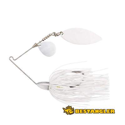 Keitech Tee-Bone Spinnerbait TW 1/2 oz 14 g Super White - TSTW12010