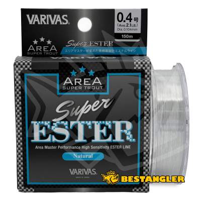 Varivas Super Trout Area Super Ester 150 m Natural