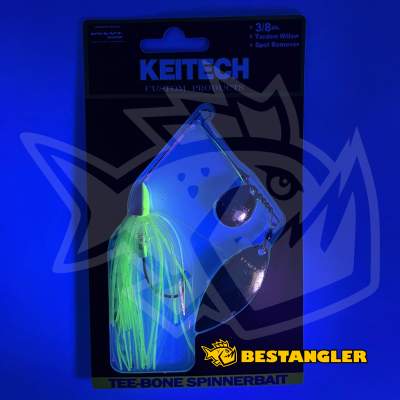 Keitech Tee-Bone Spinnerbait TW 3/8 oz 10.5 g Spot Remover - TSTW38512 - UV