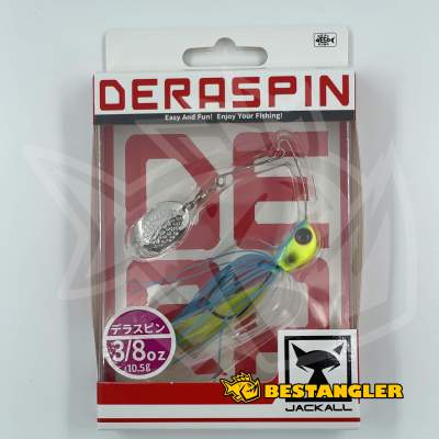 Jackall Deraspin 3/8 oz 10.5 g Light Blueback Chartreuse - 138627