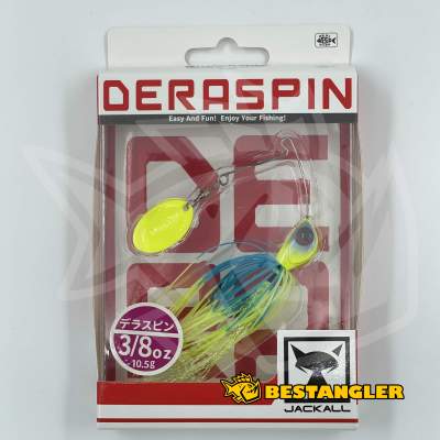 Jackall Deraspin 3/8 oz 10.5 g Blueback Chartreuse Dip - 177220