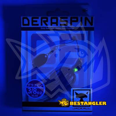 Jackall Deraspin 3/8 oz 10.5 g Dera Black - 138641 - UV