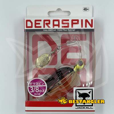 Jackall Deraspin 3/8 oz 10.5 g Gold & Black Shad - 138634