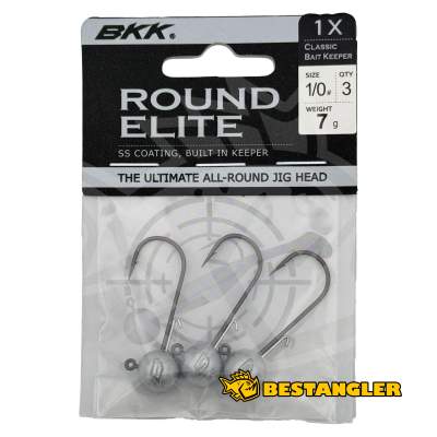 BKK Round Elite Classic Bait Keeper #1/0 (3 pcs)