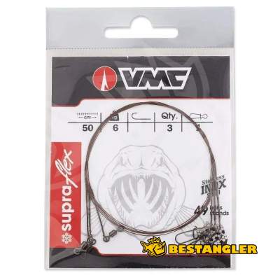 Steel leader VMC Cannelle SupraFlex 50 cm 9 kg - C754.50.9