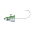 Fiiish Crazy Sand Eel n°1 100 mm Heads Shore 2x - 5g - Pearl Green - CSE216
