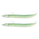 Fiiish Crazy Sand Eel n°2 120 mm Double Combo Offshore - 15g - Pearl Green - CSE5009