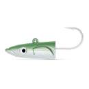 Fiiish Crazy Sand Eel n°3 150 mm Heads Deep 2x - 30g - Pearl Green - CSE222