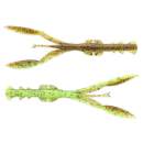 Keitech Neko Camaron 5.5" Green Pumpkin Chartreuse - #401