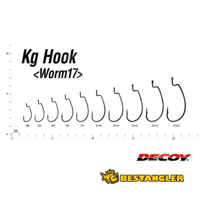 DECOY Worm 17 Kg Hook #1 - 808016