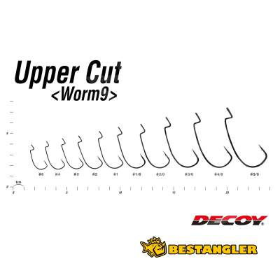 DECOY Worm 9 Upper Cut #3/0 - 802069
