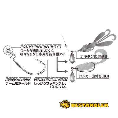 DECOY Worm 29 Rock’n Hook #1/0 - 827949