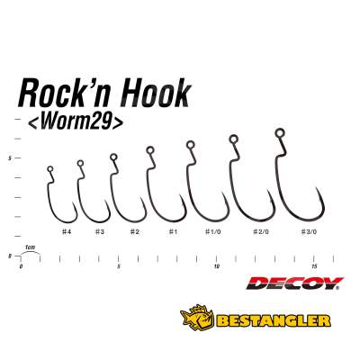 DECOY Worm 29 Rock’n Hook #4 - 827901