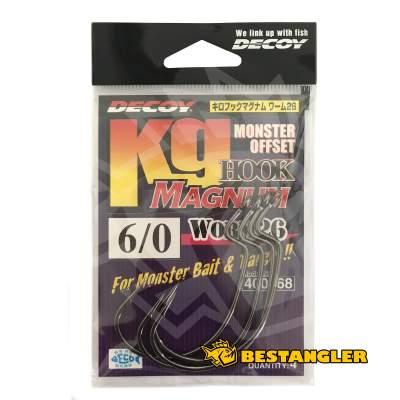 DECOY Worm 26 Kg Hook Magnum #6/0