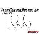 DECOY Worm 18 Roku-maru Hook #6/0 - 402443