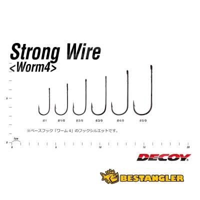 DECOY Worm 144 Flippin' Straight #5/0 - 817254